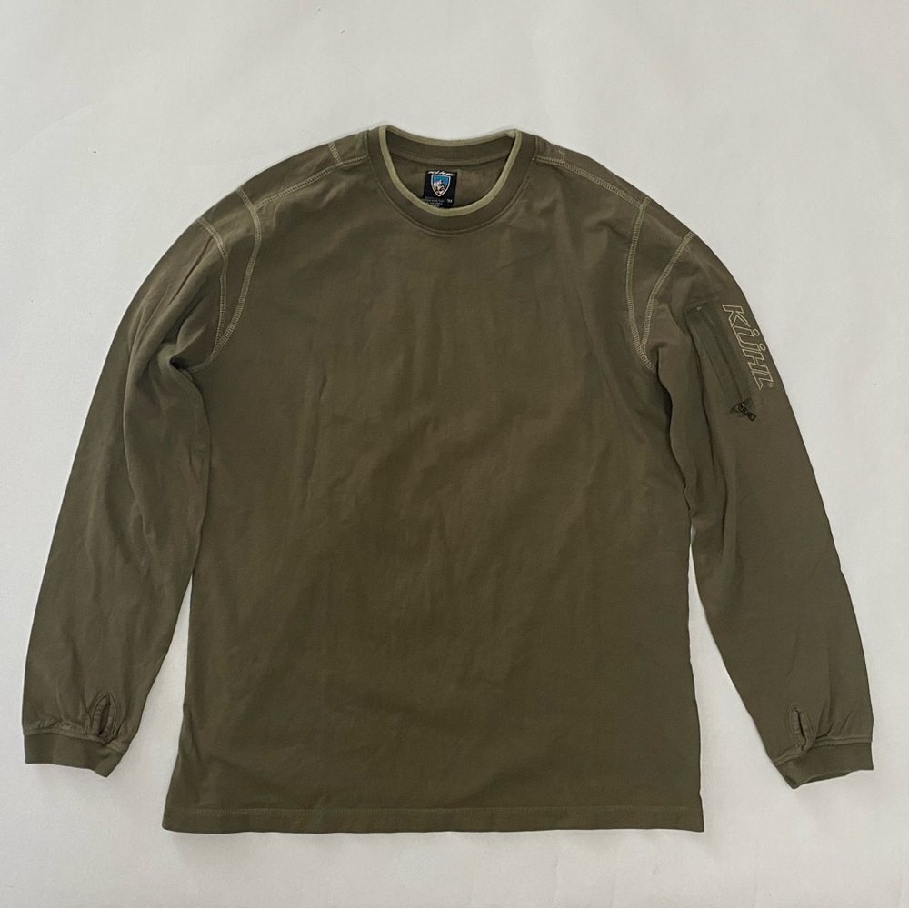 Kuhl Organic Cotton T-Shirt Men's Large Crew Tee Hiking